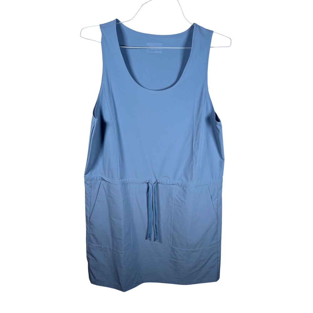 Patagonia Fleetwith Dress Womens Large Light‎ Blue Sleeveless Drawstring 58336